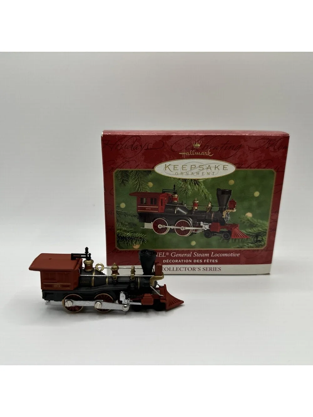 2000 Hallmark Lionel General Steam Locomotive Diecast Keepsake Ornament